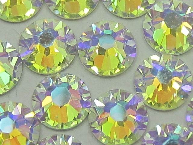 72 pcs. 20ss GLACIER BLUE FLATBACK European Rhinestones